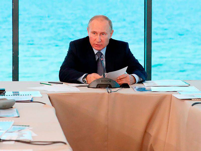 Путин поднимает в Бурятии экологическую проблему Байкала